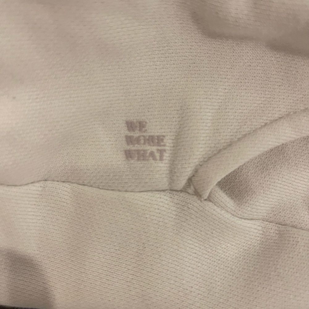 WeWoreWhat Ivory Sweatpants with drawstring Size Medium! - Picture 2 of 4
